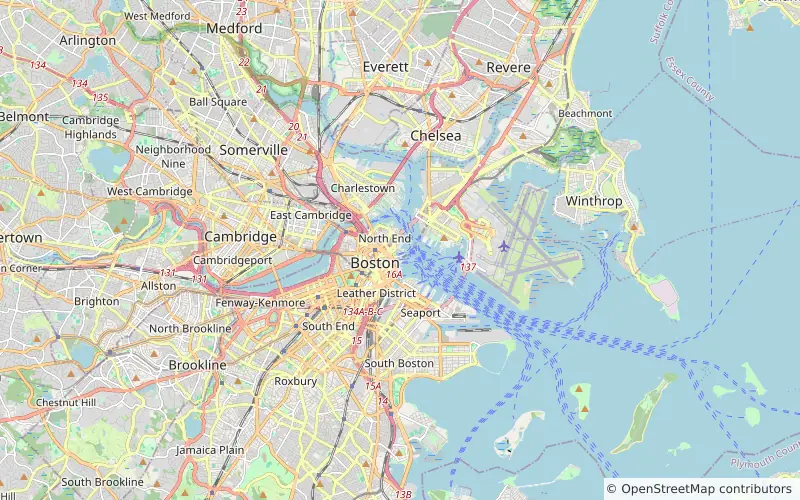 20 hotels near Faneuil Hall / Downtown Waterfront, 3 of them within about a 10-minute walk