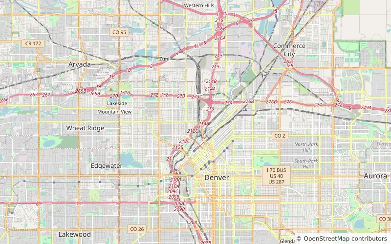 12 hotels near Coors Field, 1 of them within about a 10-minute walk