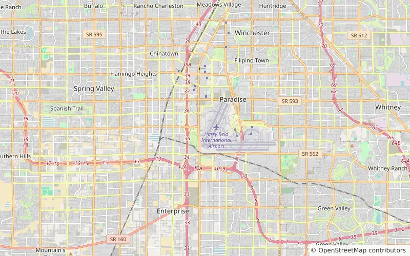 19 hotels within about a 10-minute drive of Harry Reid International Airport (LAS)