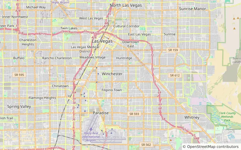 25 hotels near Sunrise Hospital & Medical Center, 1 of them within about a 10-minute walk