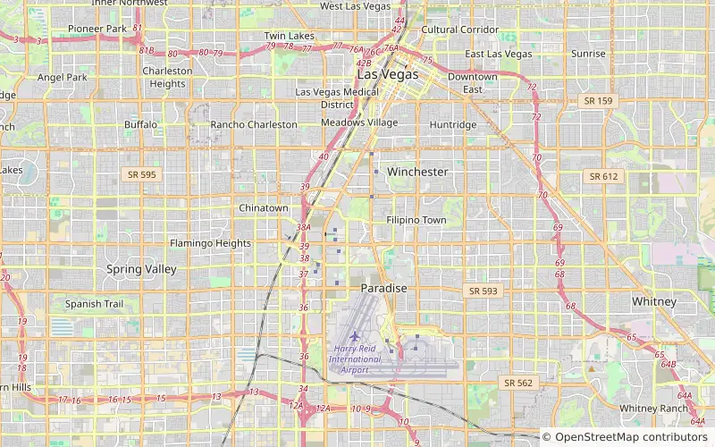 19 hotels near The Strip, 3 of them within about a 10-minute walk