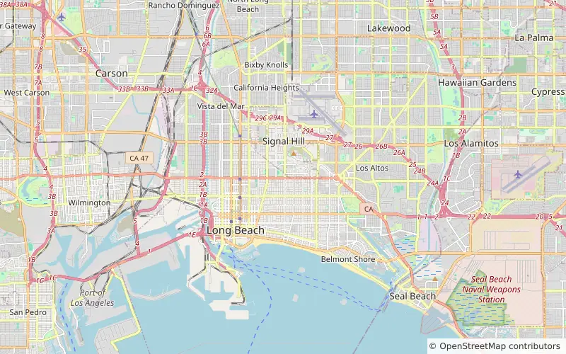 8 hotels near Long Beach Cruise Terminal, 5 of them within about a 10-minute drive