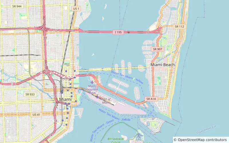 12 hotels near PortMiami Cruise Terminal, 11 of them within about a 10-minute drive