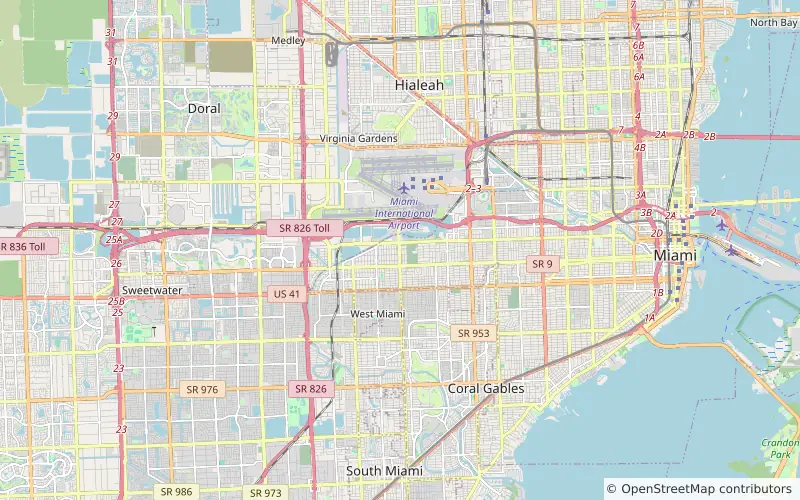 15 hotels near Miami International Airport (MIA), 14 of them within about a 10-minute drive