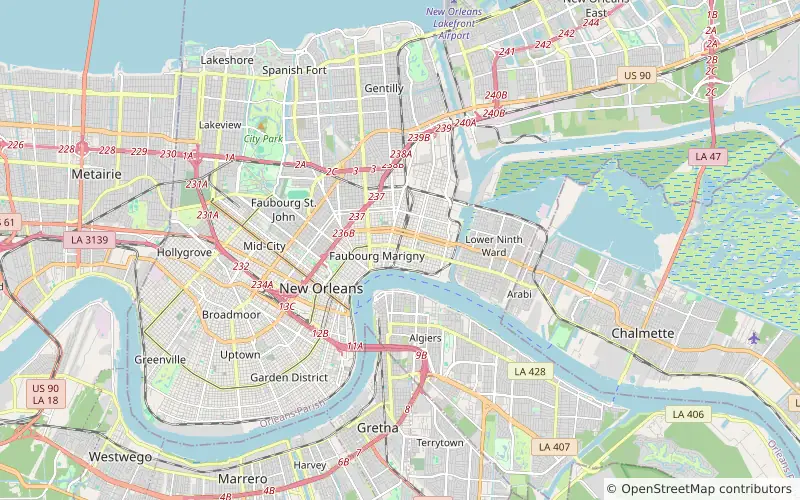 24 hotels near Bourbon Street, 1 of them within about a 10-minute walk