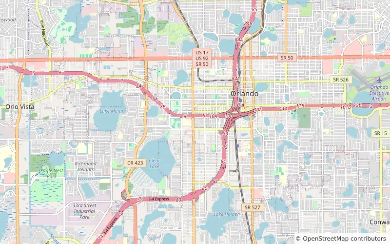 7 hotels near Orlando Health / ORMC Campus, 1 of them within about a 10-minute walk