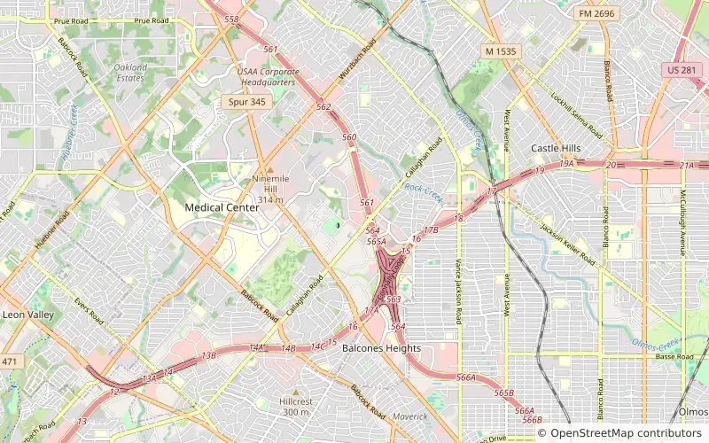 8 hotels near South Texas Medical Center (UT Health / University Hospital / Methodist), 1 of them within about a 10-minute walk